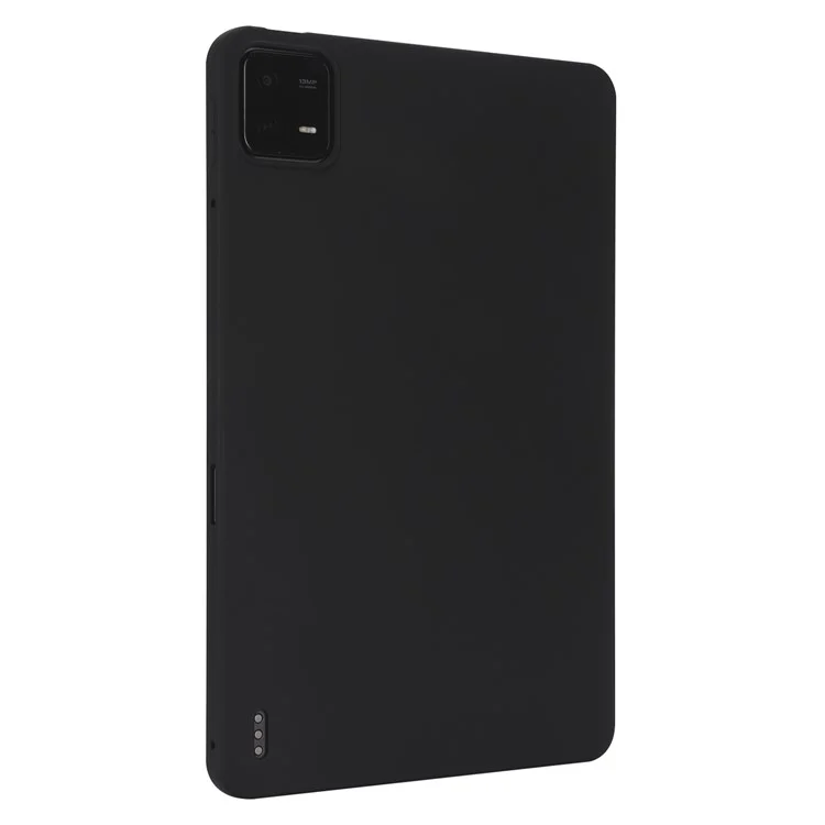 Para Xiaomi Pad 6 / Pad 6 Pro Funda Airbag de Cuatro Esquinas Piel-Toque TPU Funda para Tableta - Negro
