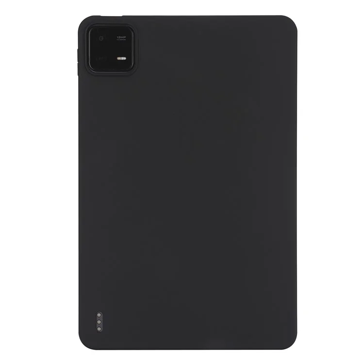 Para Xiaomi Pad 6 / Pad 6 Pro Funda Airbag de Cuatro Esquinas Piel-Toque TPU Funda para Tableta - Negro