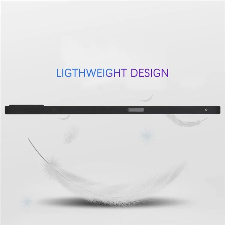 Para Xiaomi Pad 6 / Pad 6 Pro Funda Airbag de Cuatro Esquinas Piel-Toque TPU Funda para Tableta - Negro