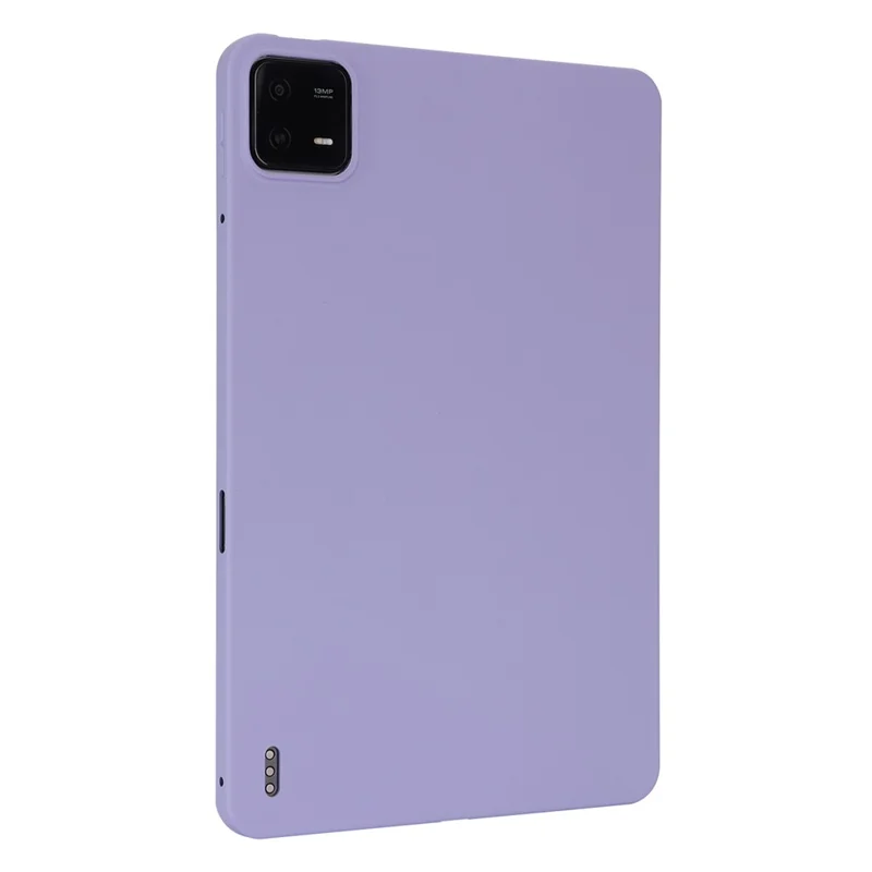 For Xiaomi Pad 6 / Pad 6 Pro Case Four Corners Airbag Skin-Touch TPU Tablet Cover - Light Purple