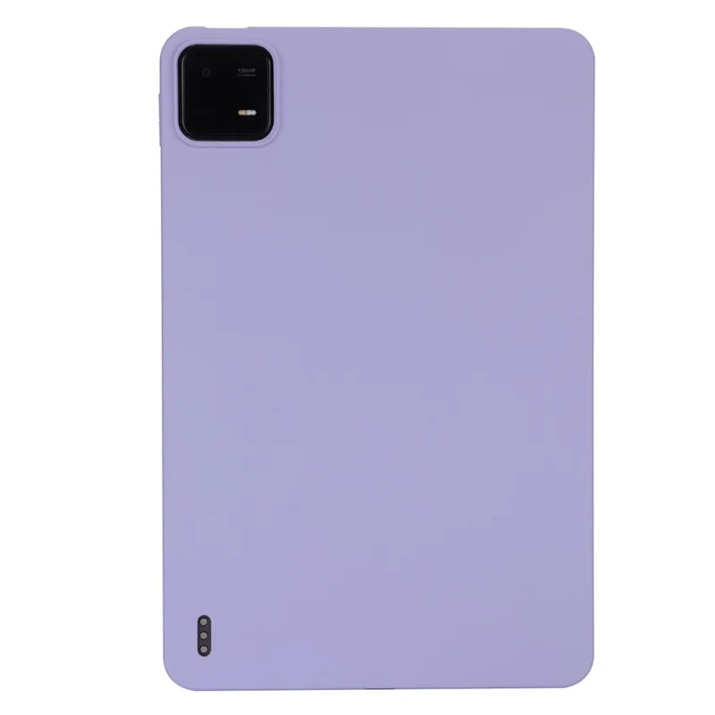 For Xiaomi Pad 6 / Pad 6 Pro Case Four Corners Airbag Skin-Touch TPU Tablet Cover - Light Purple