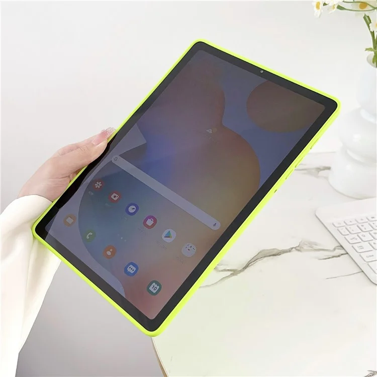 Per Samsung Galaxy Tab S6 Lite (2024) / S6 Lite (2022) / S6 Lite (2020) P610 / P615 Case Skin-touch TPU Tablet Cover - Lilla Chiaro