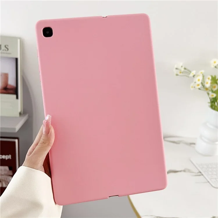 For Samsung Galaxy Tab S6 Lite (2024) / S6 Lite (2022) / S6 Lite (2020) P610 / P615 Case Skin-touch TPU Tablet Cover - Pink