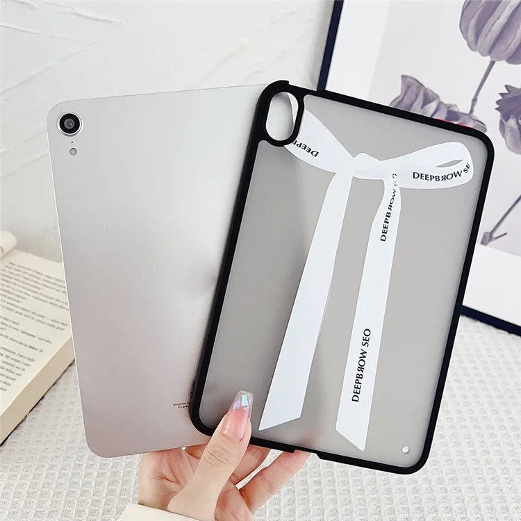Per iPad mini (2024) / mini (2021) Case Skin-Touch Pattern Printing Tablet Cover - Aeroplano e Mappa