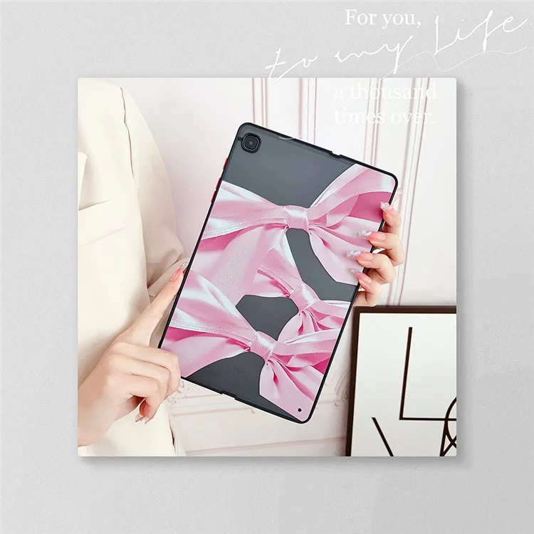Para Samsung Galaxy Tab S6 Lite (2024) / S6 Lite (2022) / S6 Lite (2020) P610 P615 Capa PC+TPU Capa Tablet - Açafrão
