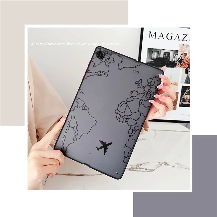Para Samsung Galaxy Tab S6 Lite (2024) / S6 Lite (2022) / S6 Lite (2020) P610 P615 Capa PC+TPU Capa Tablet - Açafrão