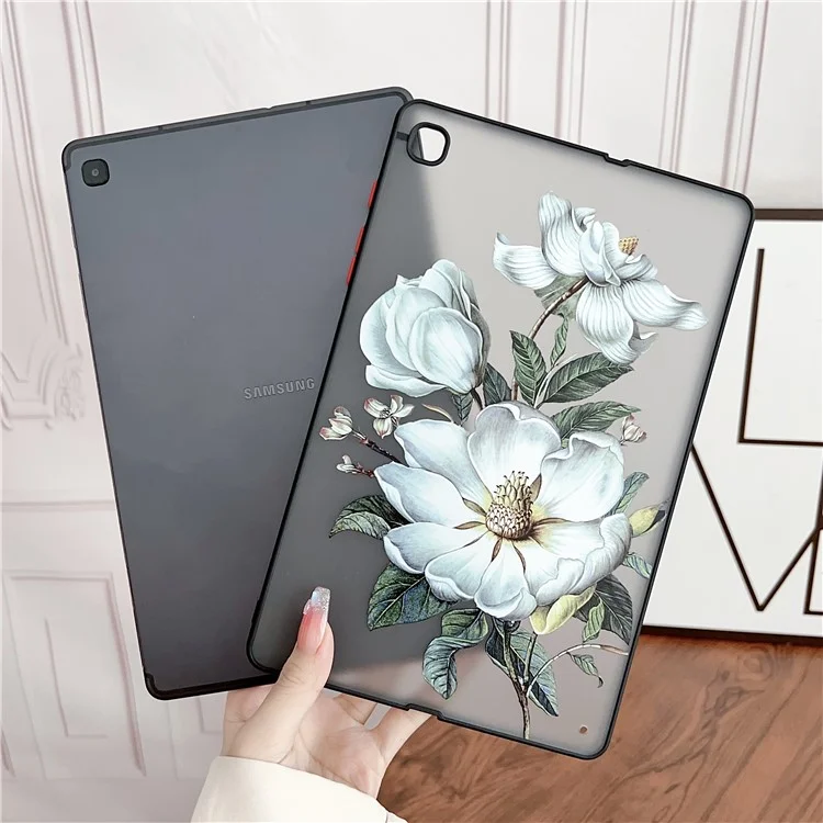 Para Samsung Galaxy Tab S6 Lite (2024) / S6 Lite (2022) / S6 Lite (2020) P610 P615 Capa PC+TPU Capa Tablet - Açafrão