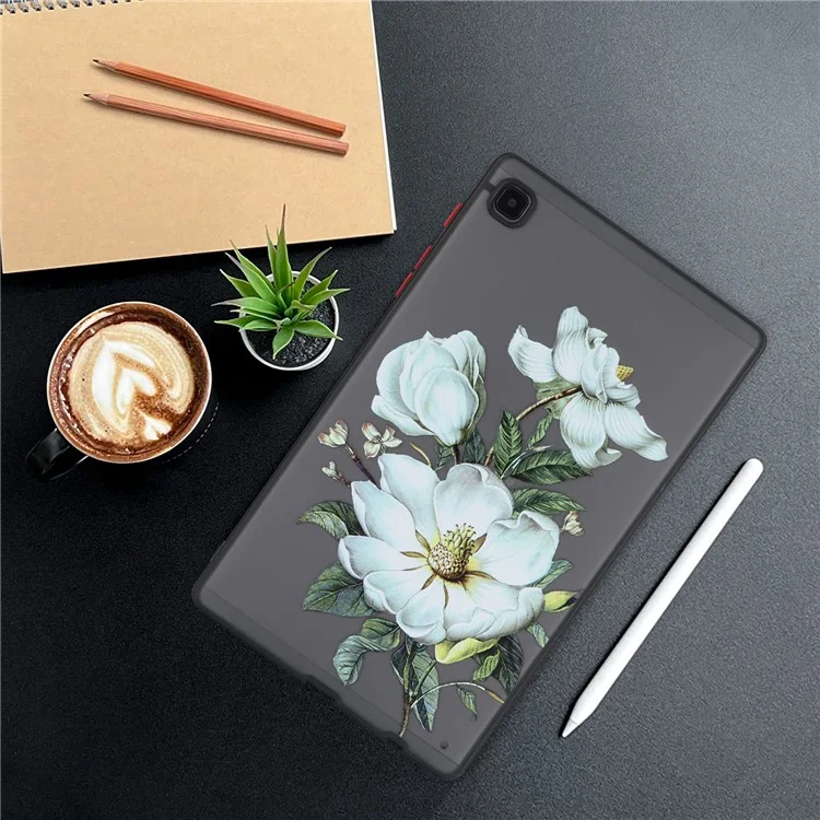 For Samsung Galaxy Tab A7 Lite 8.7-inch T220 T225 Tablet Case PC+TPU Skin-touch Cover - Jasmine