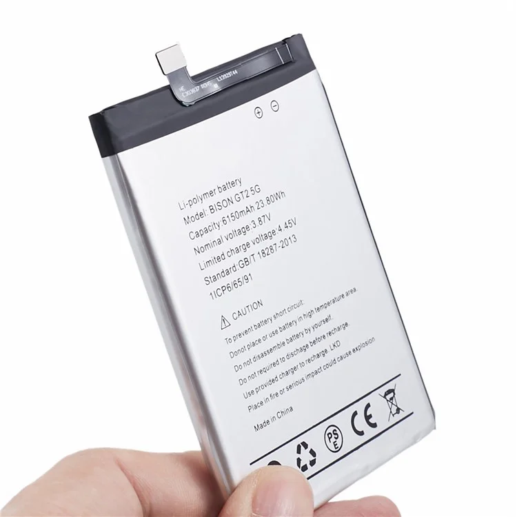 For Umidigi Bison GT2 5G 3.87V 6150mAh Rechargeable Li-Polymer Battery Assembly Part