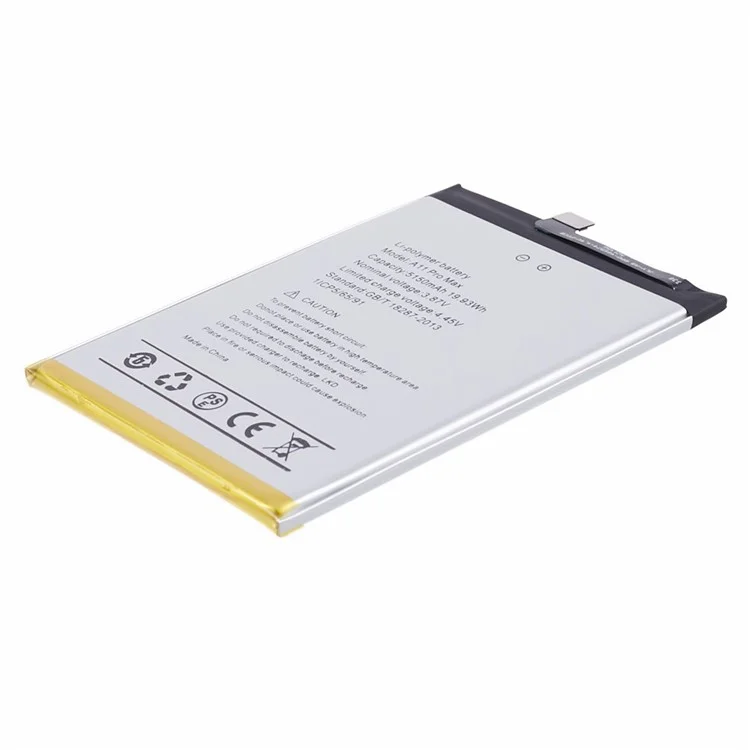 Für Umidigi A11 Pro Max 3.87V 5150mAh wiederaufladbare Li-Polymer-Batterie-Baugruppe