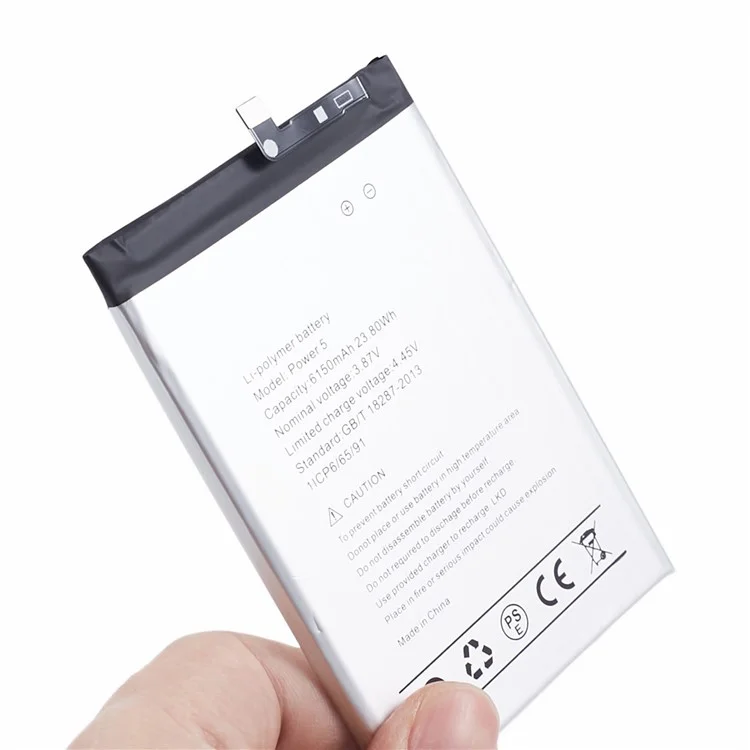 For Umidigi Power 5 3.87V 6150mAh Rechargeable Li-Polymer Battery Assembly Part