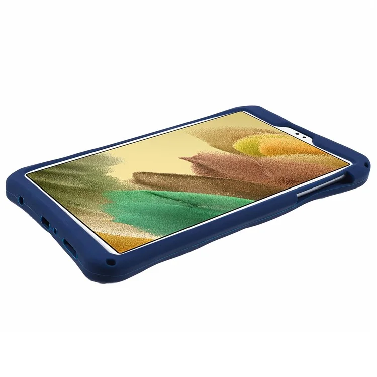 Para Samsung Galaxy Tab A7 Lite 8.7-inch T220 Case Astronaut Tablet Kickstand Cover with Lanyard