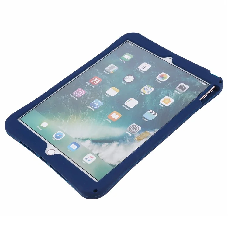 für ipad 10.2 (2021) /(2019) /(2020) / ipad air 10.5 zoll (2019) silikonkoffer astronaut -design -kickstand -tablet -abdeckung mit riemen