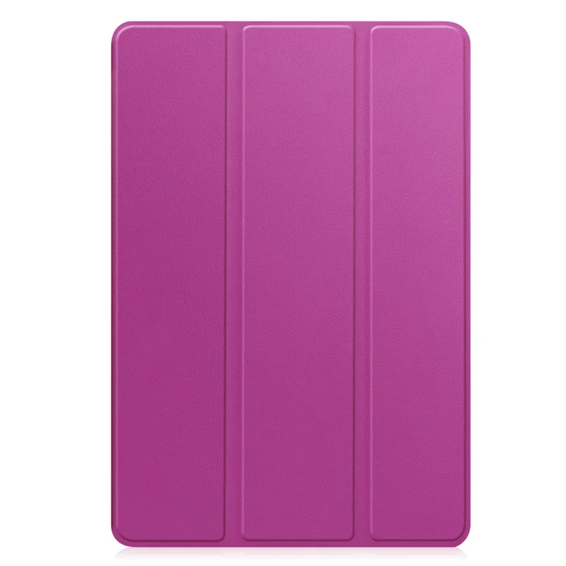 For Samsung Galaxy Tab S9 FE+ / Tab S9+ Case PU Leather+TPU Auto Sleep / Wake Tablet Cover with Pencil Holder - Purple
