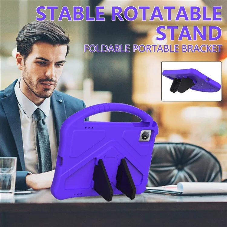Cover for Blackview Tab 8 / Tab 70 / 7 / Oscal Pad 60 / Teclast M40 Pro / M40 Plus / M40 SE / M40 / P40S / P30S / P20S / P20HD / P40HD EVA Case - Purple