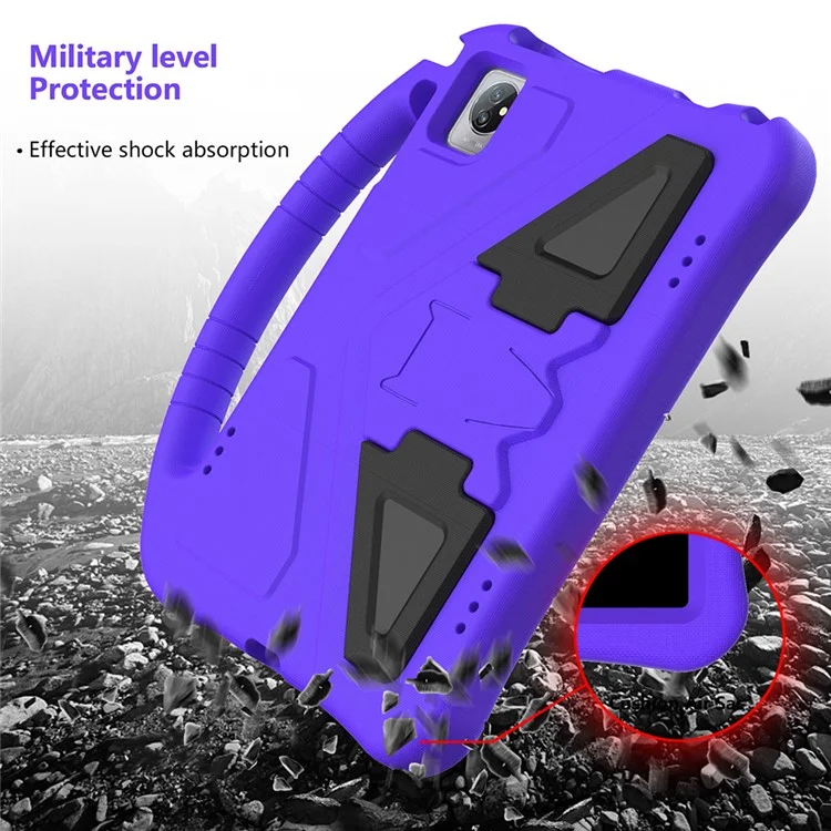 Cover for Blackview Tab 8 / Tab 70 / 7 / Oscal Pad 60 / Teclast M40 Pro / M40 Plus / M40 SE / M40 / P40S / P30S / P20S / P20HD / P40HD EVA Case - Purple