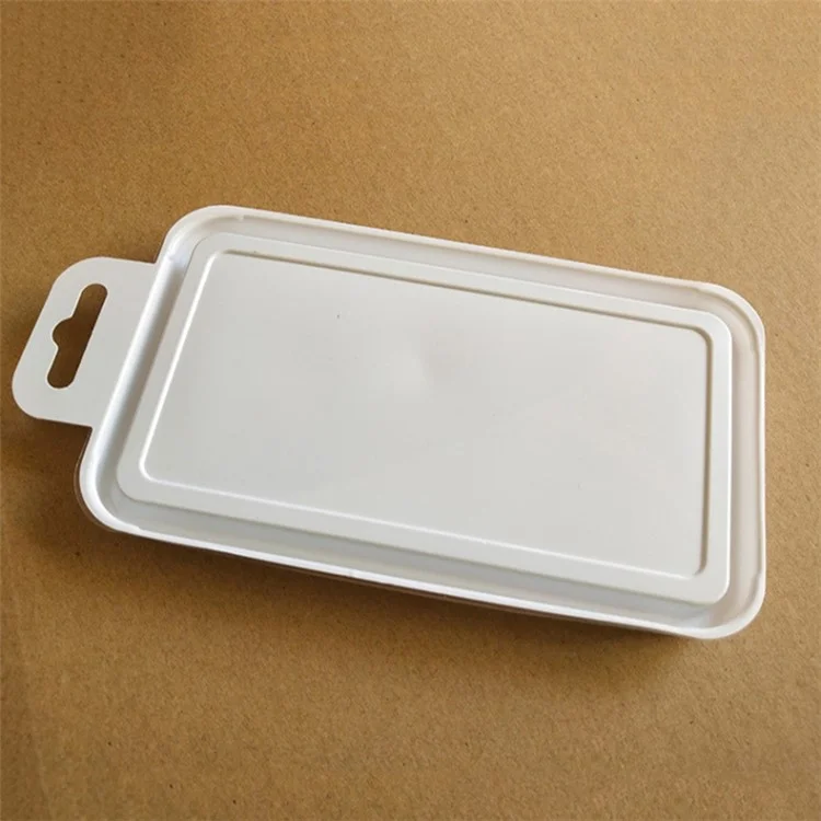 50Pcs Size L Packaging Boxes for Phone Case PC+PVC Storage Boxes with Clear Window, 19.3 x 8.8cm