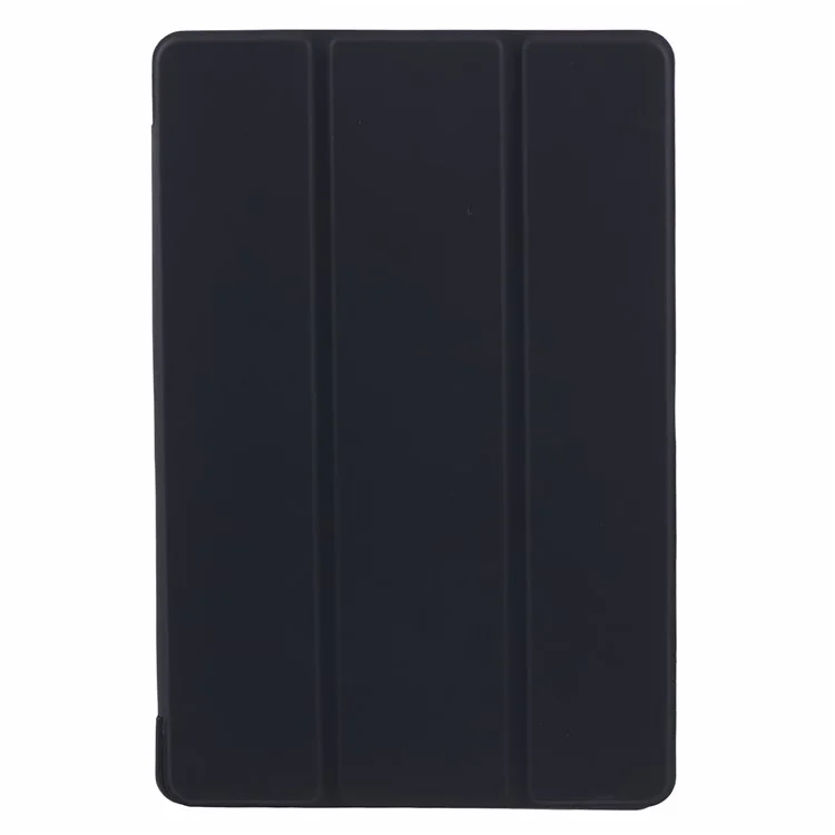 Для Samsung Galaxy Tab A9 Tri-fold Stand Cover PU Leather Honeycomb Texture Tablet Case - Black