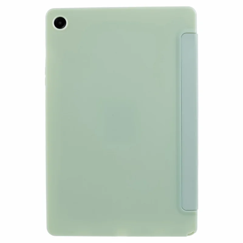 Für Samsung Galaxy Tab A9 Tri-fold Ständer Schutzhülle PU-Leder Wabenstruktur Tabletthülle - Hellgrün
