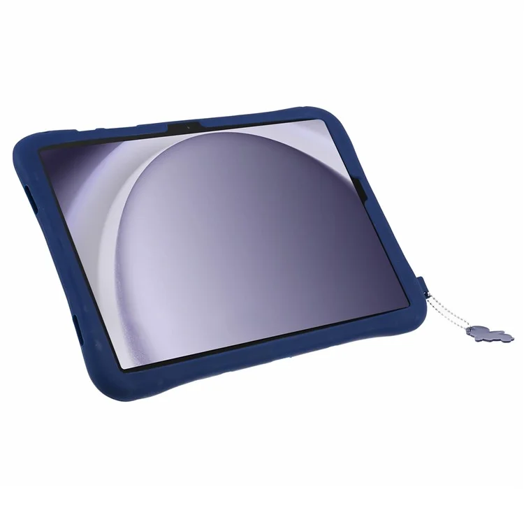 Чехол для Samsung Galaxy Tab A9+ с дизайном астронавта, силиконовый + пластиковый, с подставкой