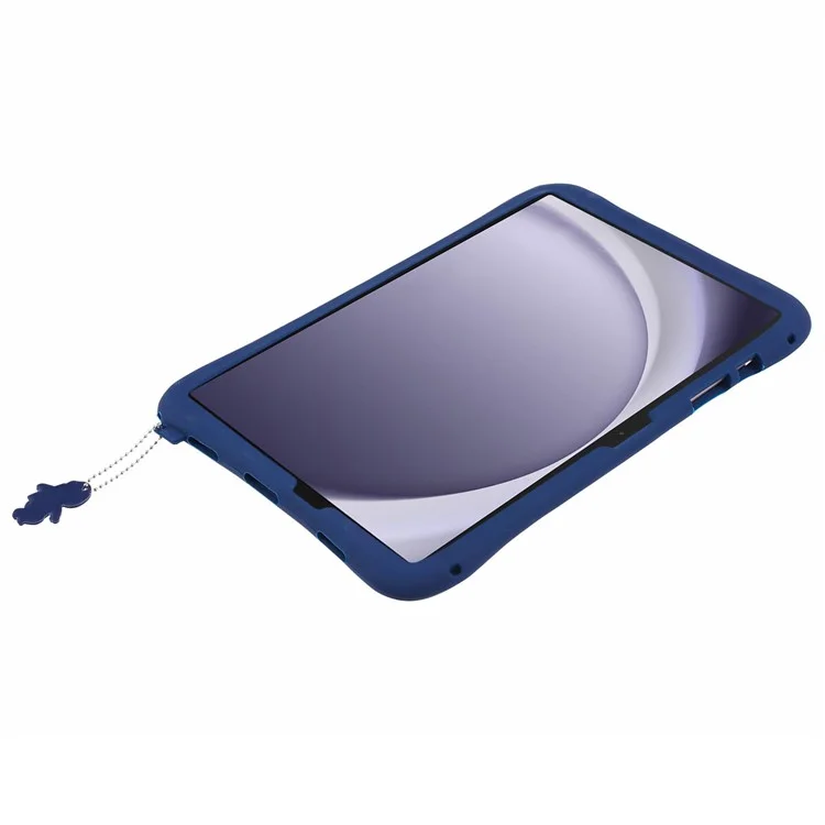 Чехол для Samsung Galaxy Tab A9+ с дизайном астронавта, силиконовый + пластиковый, с подставкой