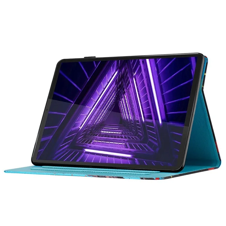 Funda protectora de tableta Para Lenovo Tab M10 HD Gen 2 X306X con impresión de patrones Cuero sintético - Búho 
