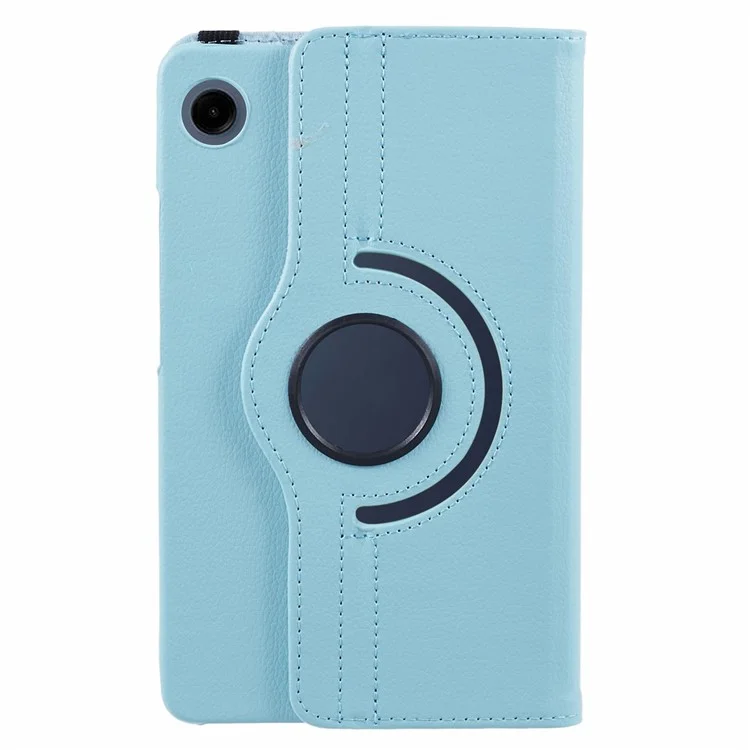 For Samsung Galaxy Tab A9 Case PU Leather Rotating Stand Tablet Cover - Baby Blue