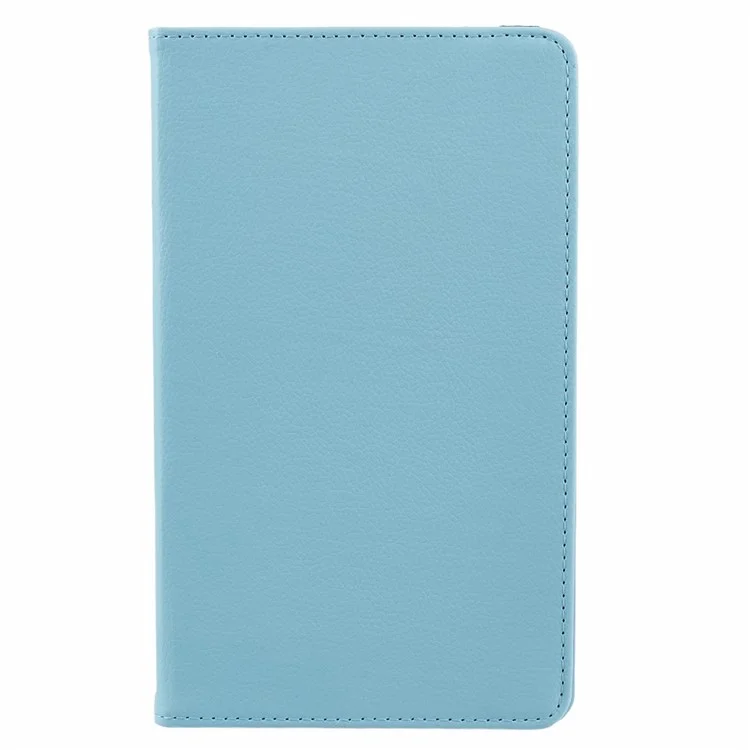 For Samsung Galaxy Tab A9 Case PU Leather Rotating Stand Tablet Cover - Baby Blue