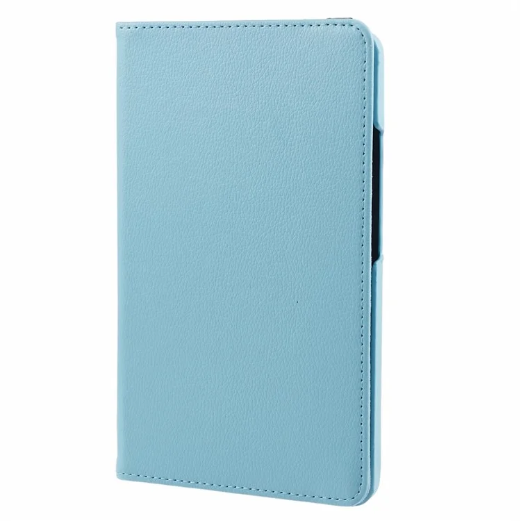 For Samsung Galaxy Tab A9 Case PU Leather Rotating Stand Tablet Cover - Baby Blue