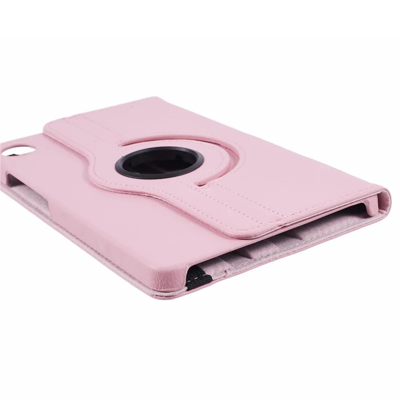 For Samsung Galaxy Tab A11 / A9 Case PU Leather Rotating Stand Tablet Cover - Pink