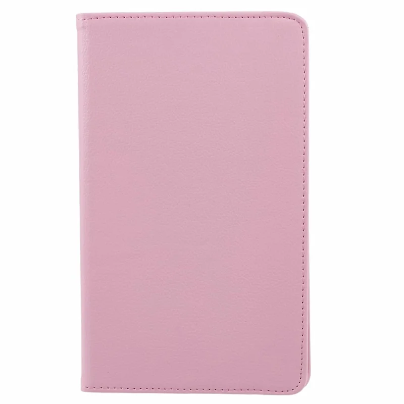 For Samsung Galaxy Tab A11 / A9 Case PU Leather Rotating Stand Tablet Cover - Pink