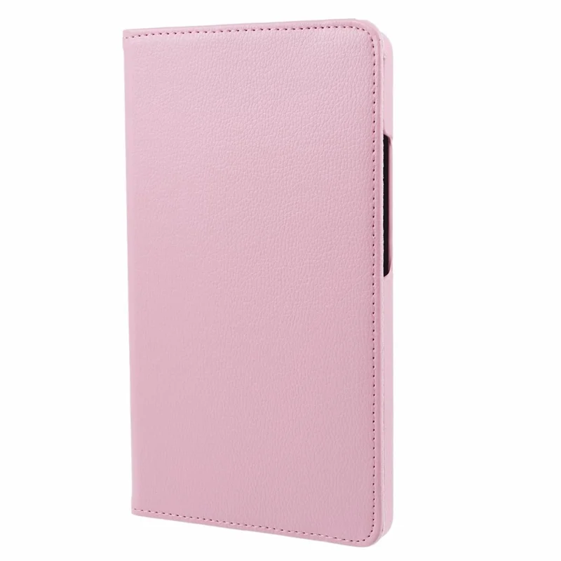 For Samsung Galaxy Tab A11 / A9 Case PU Leather Rotating Stand Tablet Cover - Pink
