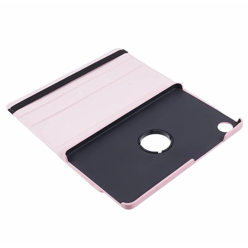 For Samsung Galaxy Tab A11 / A9 Case PU Leather Rotating Stand Tablet Cover - Pink