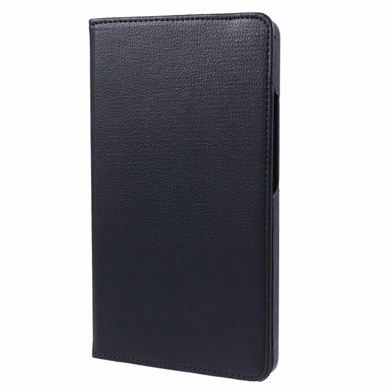 Para Samsung Galaxy Tab A9 Case PU Cubierta de Tableta de Cuero de Cuero - Negro