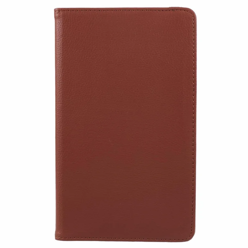 For Samsung Galaxy Tab A9 Case PU Leather Rotating Stand Tablet Cover - Brown