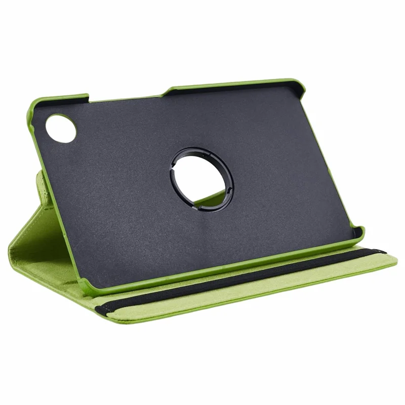 For Samsung Galaxy Tab A9 Case PU Leather Rotating Stand Tablet Cover - Green