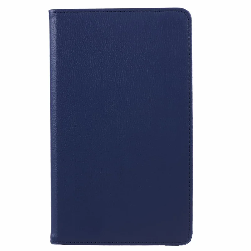 For Samsung Galaxy Tab A11 / A9 Case PU Leather Rotating Stand Tablet Cover - Dark Blue