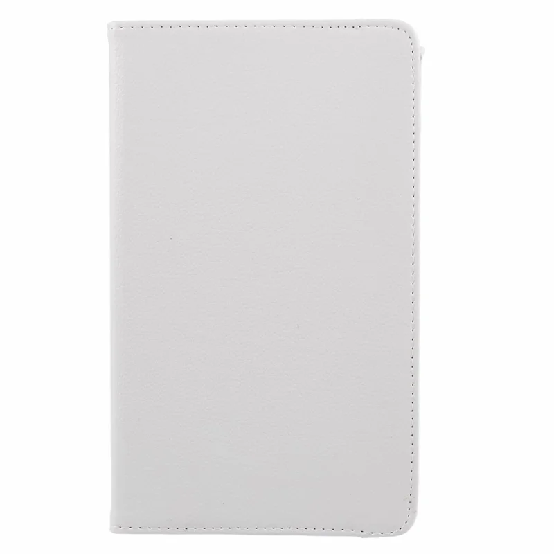 Pour Samsung Galaxy Tab A9 Case PU Cuir Rotatif Support Tablette Housse - Blanc