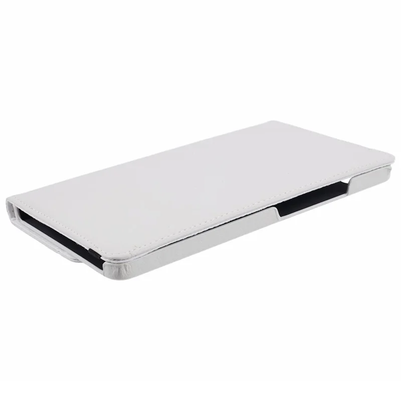 Pour Samsung Galaxy Tab A9 Case PU Cuir Rotatif Support Tablette Housse - Blanc