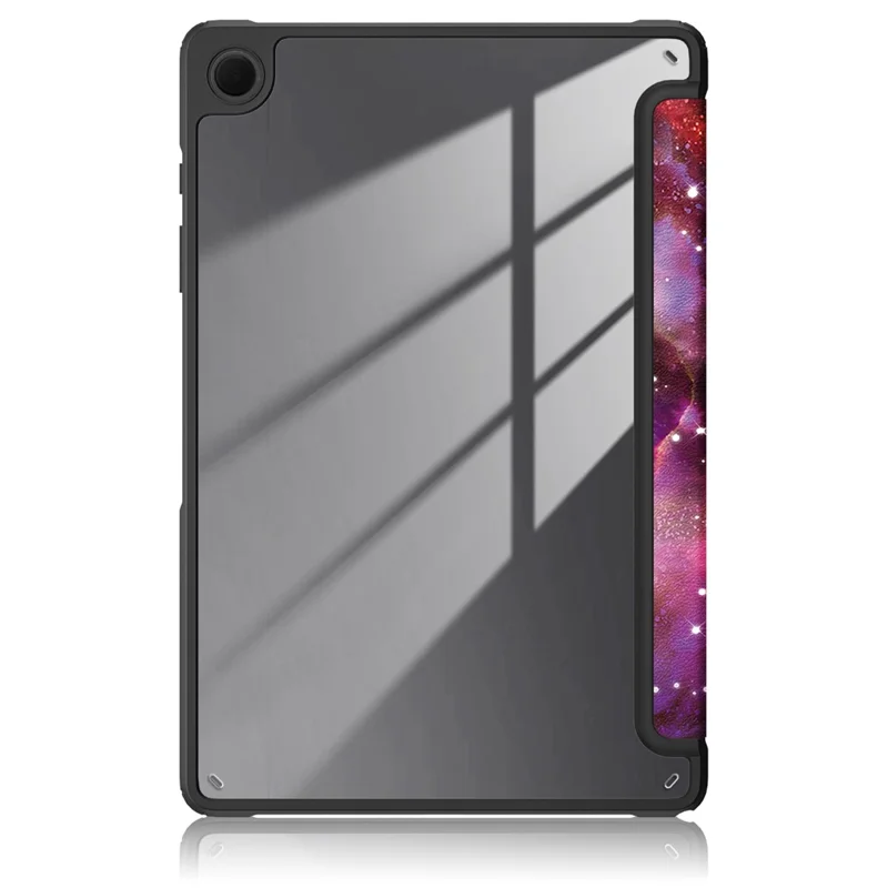 For Samsung Galaxy Tab A9+ x210 x216 Case Tri-fold Stand Pattern Printing Tablet Cover - Galaxy