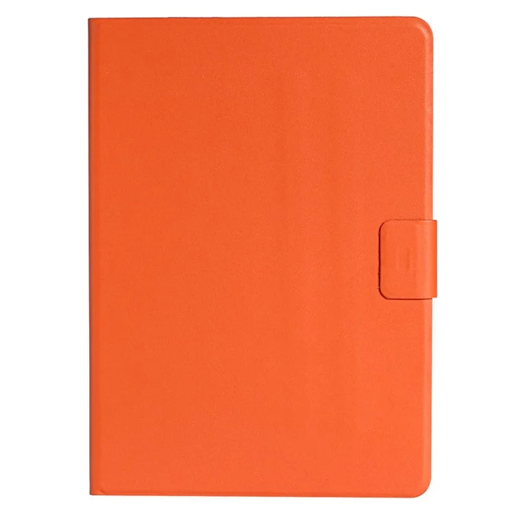 For Samsung Galaxy Tab A9 PU Leather Case Slim-Fit Card Holder Tablet Cover - Orange