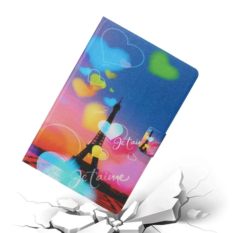 For Samsung Galaxy Tab A9 Case PU Leather Stand Tablet Cover - Tower