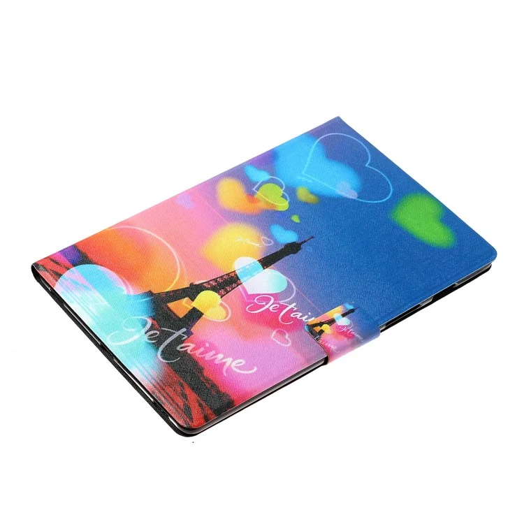 For Samsung Galaxy Tab A9 Case PU Leather Stand Tablet Cover - Tower