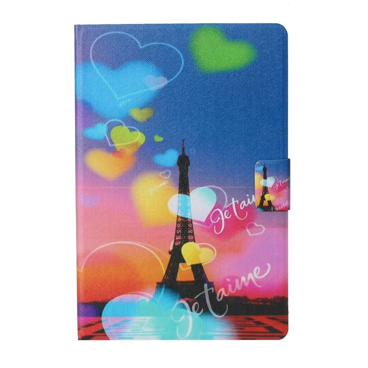 For Samsung Galaxy Tab A9 Case PU Leather Stand Tablet Cover - Tower