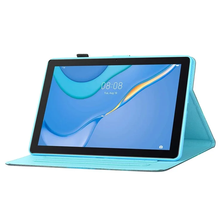 Für Samsung Galaxy Tab A9 Case Pattern Printing Tablet Cover mit Ständer - Sonnenblume