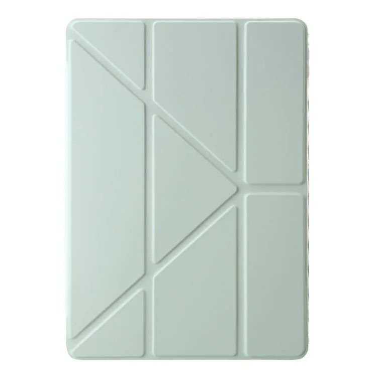 Per Xiaomi Redmi Pad SE Case PU+Acrylic+TPU Stand Tablet Cover Auto Wake / Sleep Shockproof Case - Matcha Green