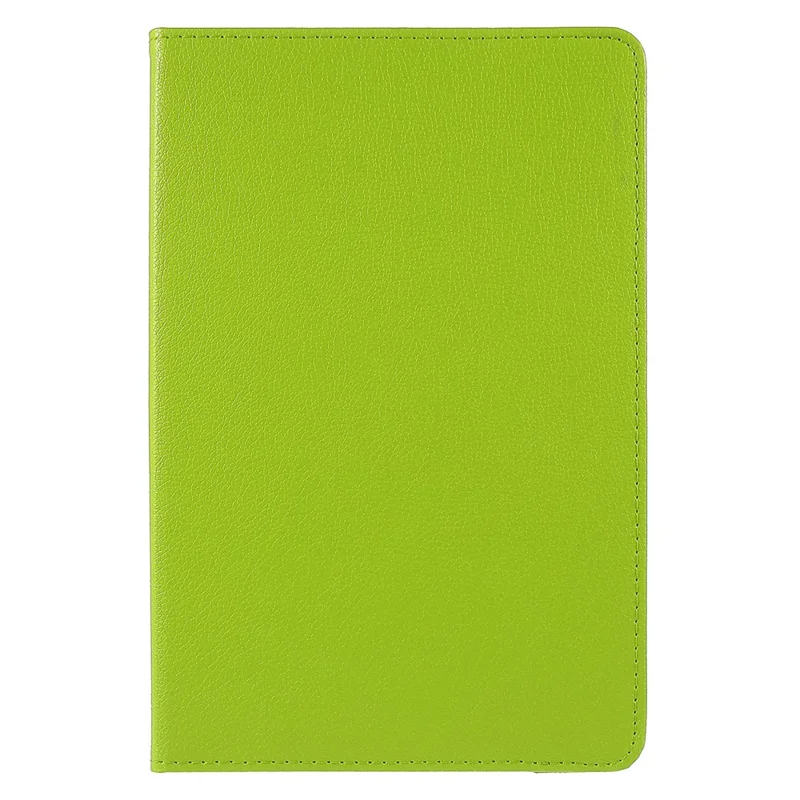 For Samsung Galaxy Tab A9+ Case Tablet Leather Cover with Rotating Stand - Green