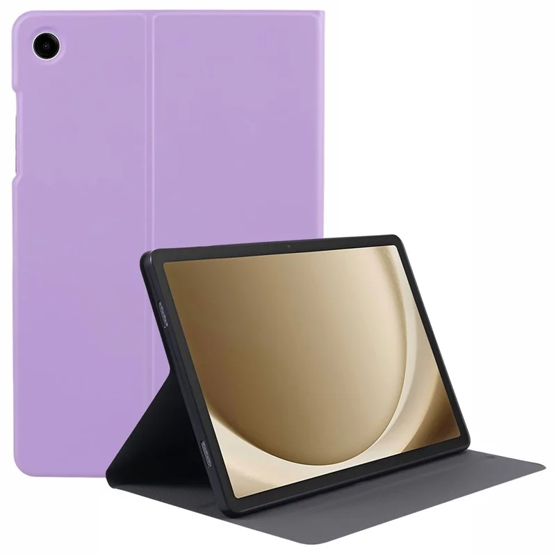Per Samsung Galaxy Tab A9+ Custodia Antiurto in Pelle PU Custodia a Libro - Viola