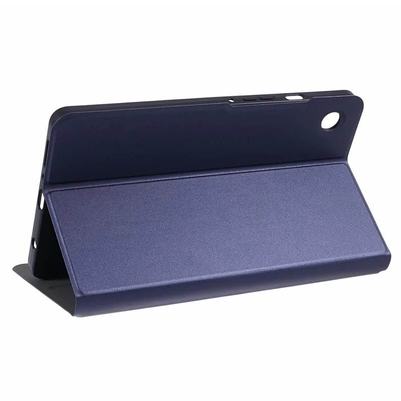For Samsung Galaxy Tab A9 Tablet Case Anti-Drop PU Leather Flip Cover - Blue