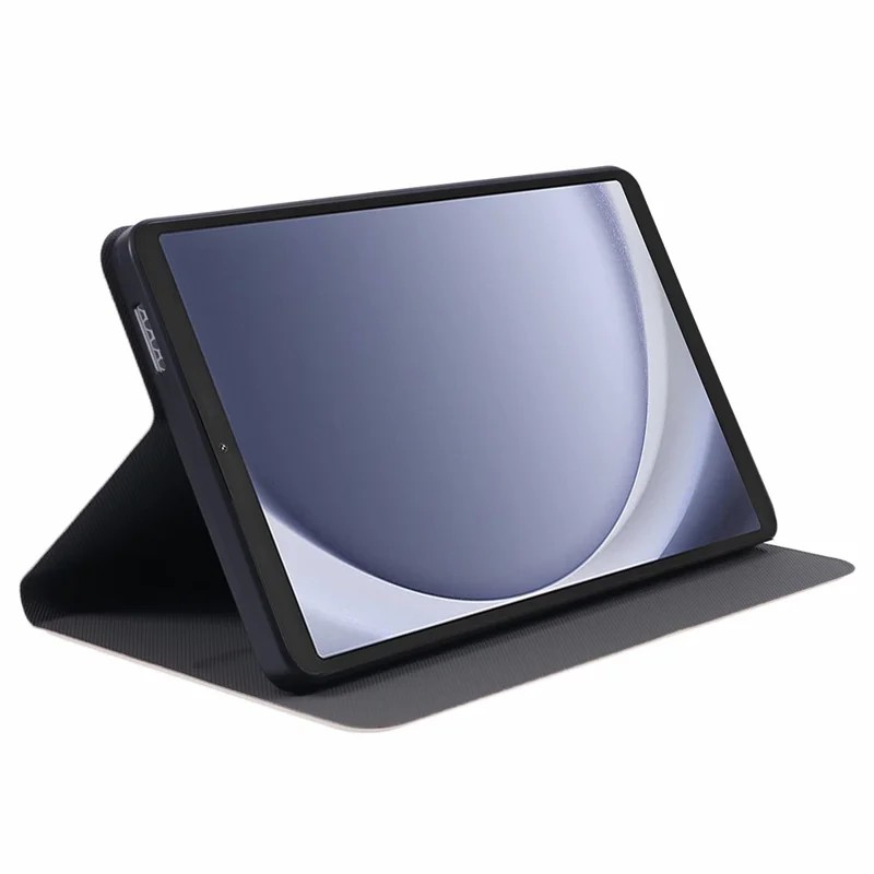 For Samsung Galaxy Tab A9 Tablet Case Anti-Drop PU Leather Flip Cover - Gold